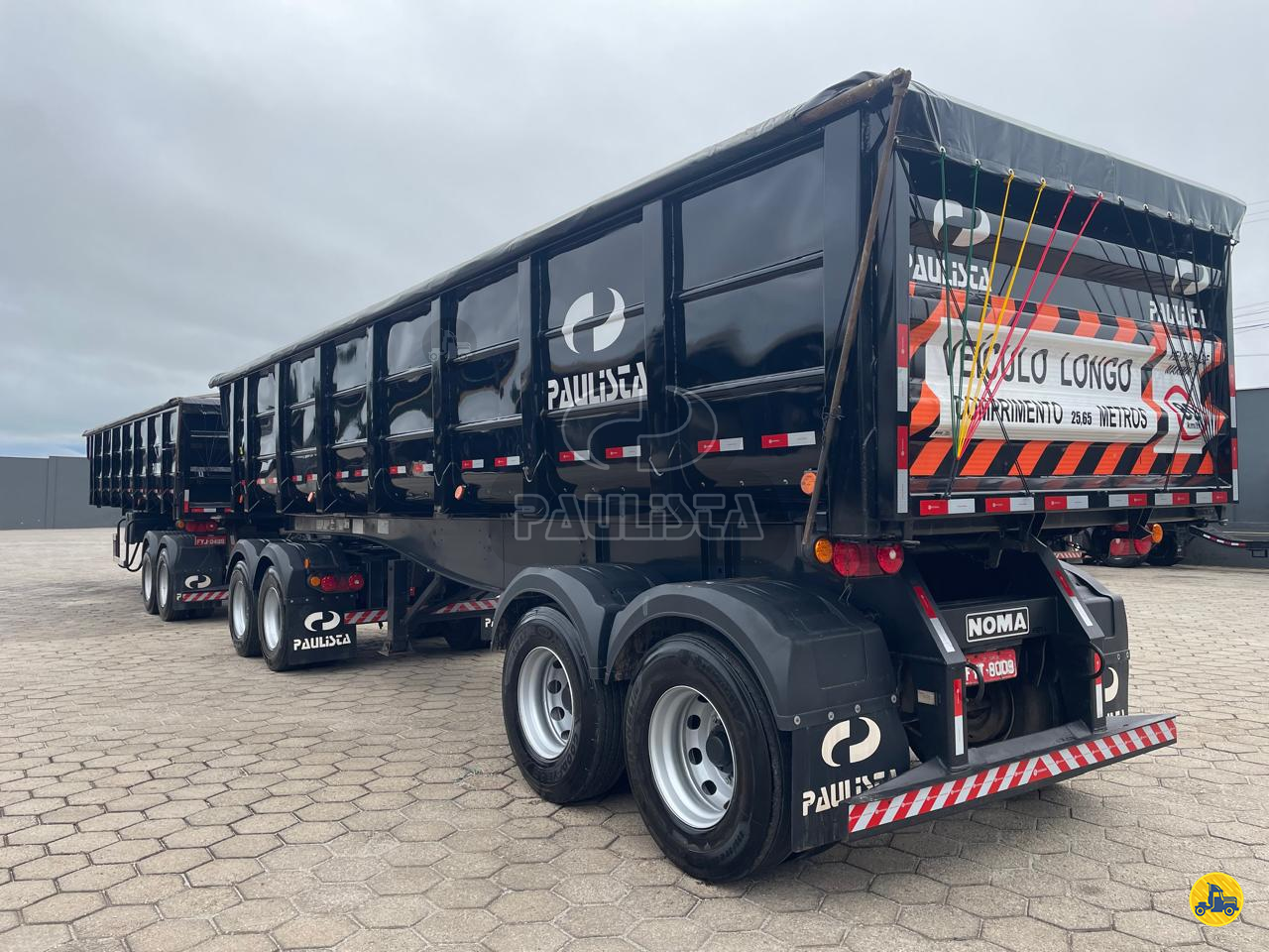 CARRETA RODOTREM BASCULANTE Paulista Transportes ITAPEVA SÃO PAULO SP